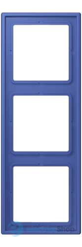 Рамка 3-постовая Jung LS990 LC983206 дюропласт, bleu outremer 31 (32020)