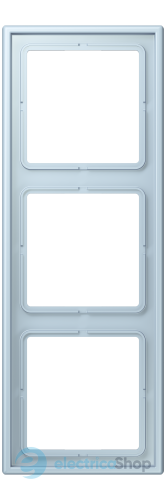 Рамка 3-постовая Jung LS990 LC983208 дюропласт, outremer clair (32022)