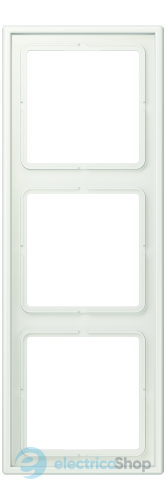 Рамка 3-постовая Jung LS990 LC983210 дюропласт, outremer gris (32024)