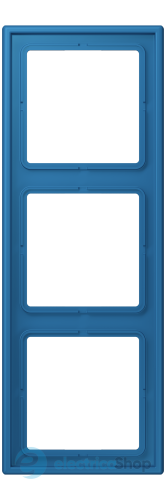 Рамка 3-постовая Jung LS990 LC983211 дюропласт, bleu céruléen 31 (32030)