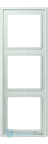 Рамка 3-постовая Jung LS990 LC983215 дюропласт, céruléen pâle (32034)