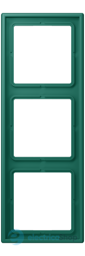 Рамка 3-постовая Jung LS990 LC983216 дюропласт, vert anglais (32040)