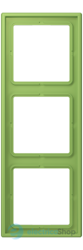 Рамка 3-постова Jung LS990 LC983220 дюропласт, vert 31 (32051)