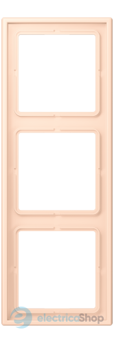 Рамка 3-постовая Jung LS990 LC983228 дюропласт, rose pâle (32091)