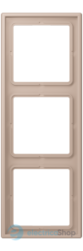 Рамка 3-постовая Jung LS990 LC983240 дюропласт, ombre brûlée claire (32131)