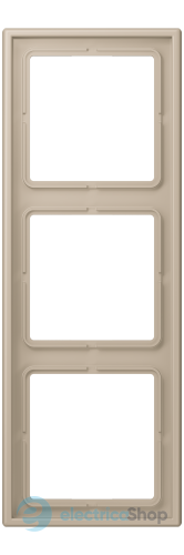 Рамка 3-постовая Jung LS990 LC983243 дюропласт, ombre naturelle claire (32142)