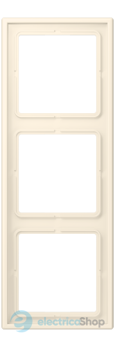 Рамка 3-постовая Jung LS990 LC983245 дюропласт, blanc ivoire (4320B)