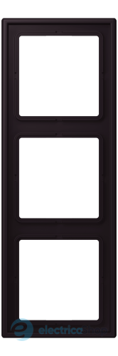 Рамка 3-постовая Jung LS990 LC983248 дюропласт, noir d'ivoire (4320E)