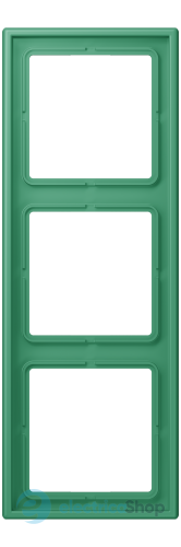 Рамка 3-постовая Jung LS990 LC983250 дюропласт, vert 59 (4320G)