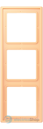 Рамка 3-постовая Jung LS990 LC983258 дюропласт, terre sienne claire 59 (4320P)