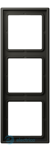 Рамка 3-постовая Jung LS990 LC983259 дюропласт, ombre naturelle 59 (4320R)