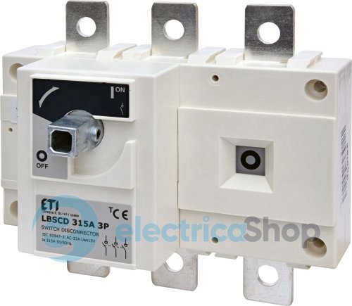 Выключатель нагрузки 1-0, 3P 315А, LBSCD ETI 4661913