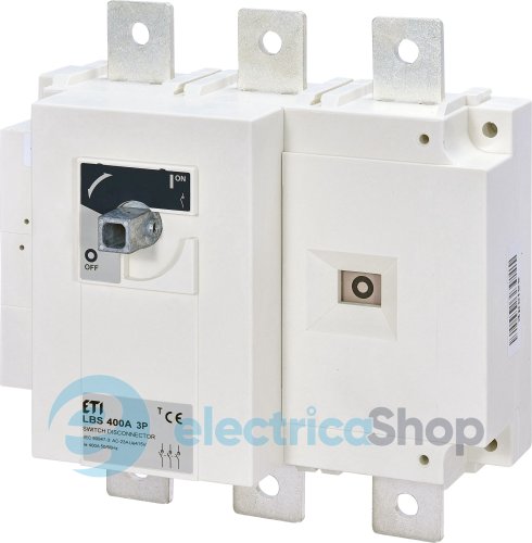 Выключатель нагрузки 1-0, 3P 400А, LBS ETI 4661452