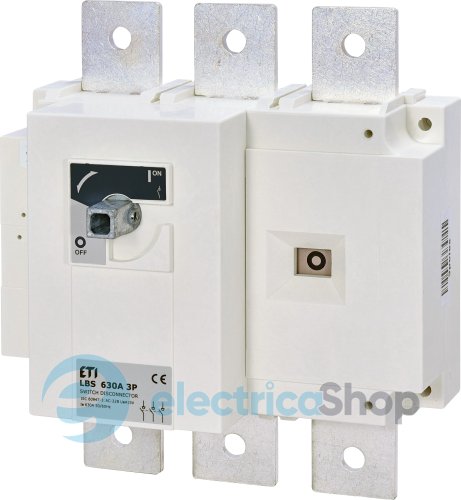Выключатель нагрузки 1-0, 3P 630А, LBS ETI 4661453