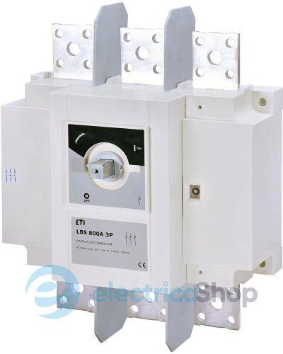 Выключатель нагрузки 1-0, 3P 800А, LBS ETI 4661454