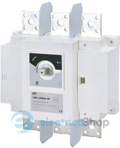 Выключатель нагрузки 1-0, 3P 1000А, LBS ETI 4661455