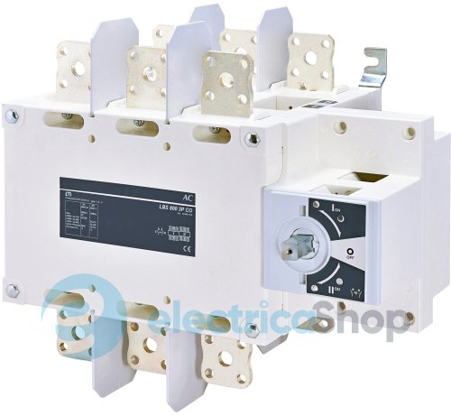 Переключатель нагрузки 1-0-2, 3P, 800А LBS CO ETI 4661554