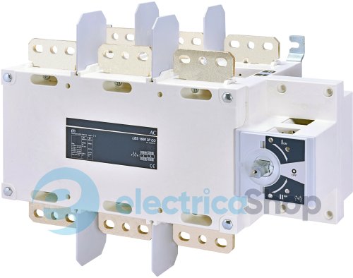 Переключатель нагрузки 1-0-2, 3P, 1600А LBS CO ETI 4661557