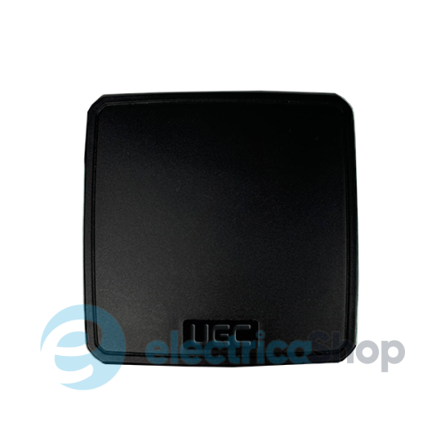 Коробка монтажна накладна 100х100х50 мм (зовн. 115х115х54 мм) IP65 чорна UEC JB-100-100-050-G-IP65-BL