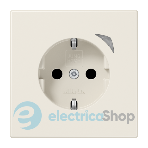 Розетка с з/к 250V/16A JUNG HOME Energy BTLS1521SE слоновая кость
