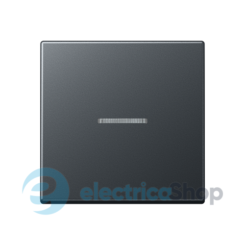 Клавіша JUNG HOME, 1 група, BTA17101BFANM антрацит матовий