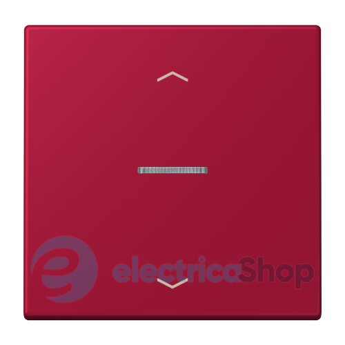 Клавиша с симовлом «стрелки» JUNG HOME, 1 группа, BTLC17101P229 rouge carmin (32100)