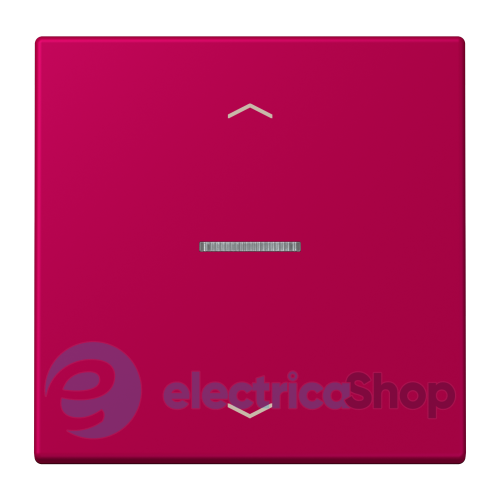 Клавиша с симовлом «стрелки» JUNG HOME, 1 группа, BTLC17101P230 rouge rubia (32101)