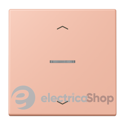 Клавиша с симовлом «стрелки» JUNG HOME, 1 группа, BTLC17101P231 rose clair (32102)