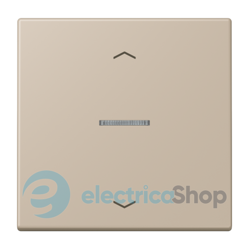 Клавиша с симовлом «стрелки» JUNG HOME, 1 группа, BTLC17101P243 ombre naturelle claire (32142)