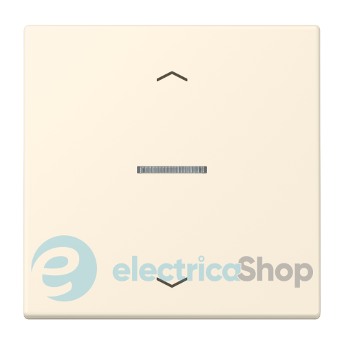 Клавиша с симовлом «стрелки» JUNG HOME, 1 группа, BTLC17101P245 blanc ivoire (4320B)