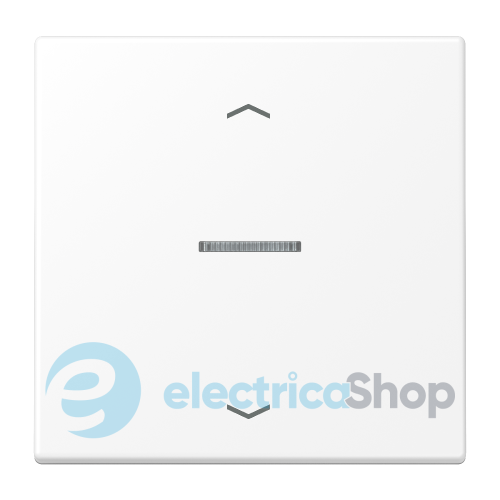 Клавиша с симовлом «стрелки» JUNG HOME, 1 группа, BTLS17101PWWM белый матовый