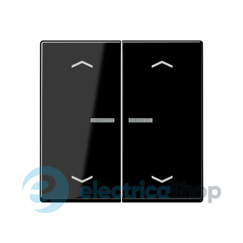 Клавиша с симовлом «стрелки» JUNG HOME, 2 группы, BTA17102PSW черный