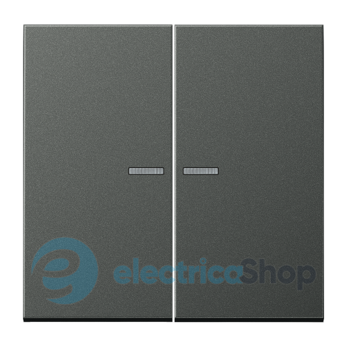 Клавиша JUNG HOME, 2 группы, BTAL17102AN антрацит