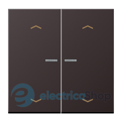 Клавиша с симовлом «стрелки» JUNG HOME, 2 группы, BTAL17102PD dark