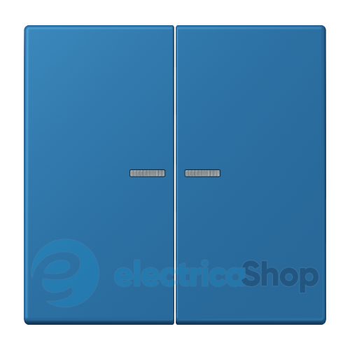 Клавиша JUNG HOME, 2 группы, BTLC17102211 bleu céruléen 31 (32030)