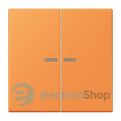 Клавиша JUNG HOME, 2 группы, BTLC17102225 orange clair (32081)