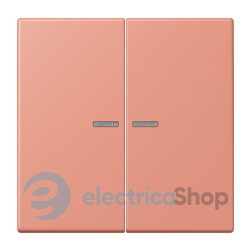 Клавиша JUNG HOME, 2 группы, BTLC17102233 l’ocre rouge moyen (32111)