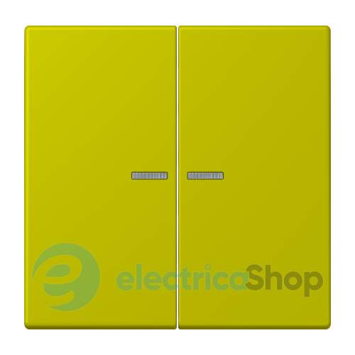Клавиша JUNG HOME, 2 группы, BTLC17102249 vert olive vif (4320F)