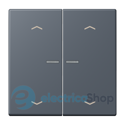 Клавиша с симовлом «стрелки» JUNG HOME, 2 группы, BTLC17102P262