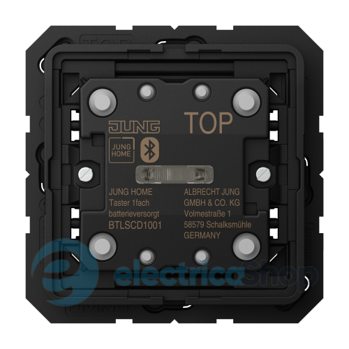 Механізм кнопки JUNG HOME з акумуляторним живленням, 1 группа, BTLSCD1001