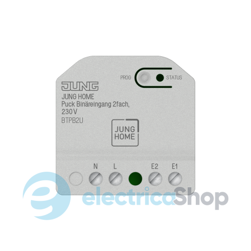 Базовый бинарный вход JUNG HOME 2 канала, 230В BTPB2U