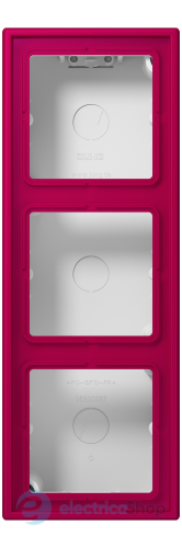 Коробка 3-п. накладного монтажу JUNG LC583A230 rouge rubia (32101)