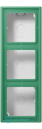 Коробка 3-п. накладного монтажу JUNG LC583A250 vert 59 (4320G)