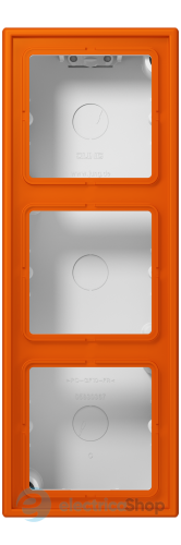 Коробка 3-п. накладного монтажу JUNG LC583A260 orange vif (4320S)