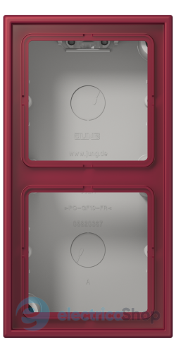 Коробка 2-п. накладного монтажа JUNG LC582A255 le rubis (4320M)