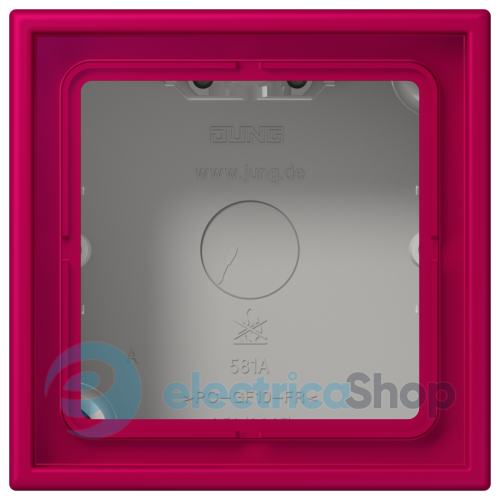 Коробка 1-п. накладного монтажу JUNG LC581A230 rouge rubia (32101)