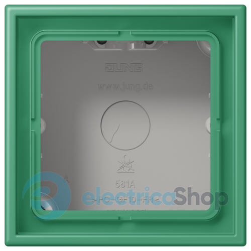 Коробка 1-п. накладного монтажу JUNG LC581A250 vert 59 (4320G)