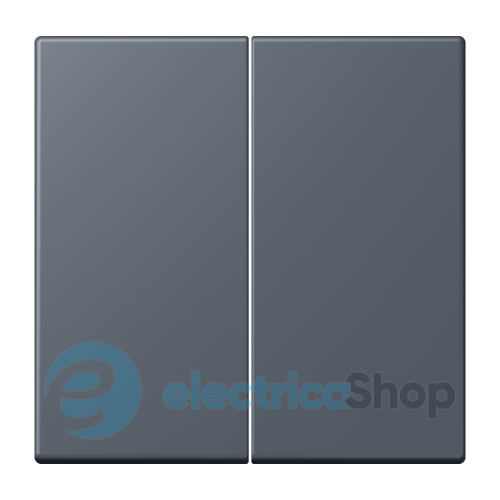 Клавиша 2-а. JUNG LC995262 gris foncé (4320U)