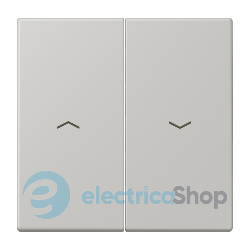 Клавиша 2-а. со стрелками JUNG LC995P205 gris clair 31 (32013)