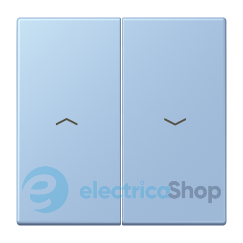 Клавиша 2-а. со стрелками JUNG LC995P207 outremer moyen (32021)